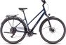 Das CUBE TOURING ONE, Modelljahr 2025 mit Trapezrahmen, in der Farbe deep´n´sea bei Hilmers in Freiburg