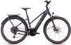 Das CUBE TOURING HYBRID PRO 625 mit Trapezrahmen, Modelljahr 2025, in der Farbe grey bei Hilmers in Freiburg