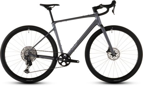 Das Nuroad SLX von Cube, in der Farbe ashgrey´n´grey.