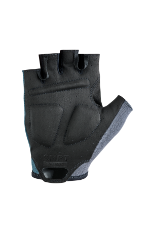Die Handschuhe CMPT Comfort Kurzfinger von Cube, in der Farbe blau (Ansicht der Handinnenfläche)