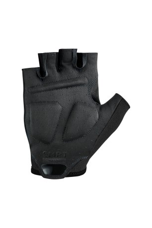Die Handschuhe CMPT Comfort Kurzfinger von Cube, in der Farbe schwarz (Ansicht der Handinnenfläche)