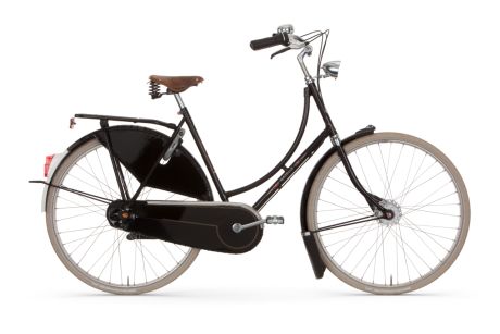 Das GAZELLE Tour Populair T8 in der Farbe schwarz bei Hilmers in Freiburg.