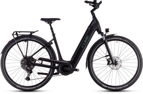Das Supreme Hybrid Pro 625 von Cube, Modelljahr 2026, in der Farbe black