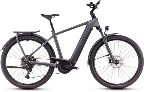 Das CUBE KATHMANDU HYBRID PRO 800, Modelljahr 2025, in der Farbe slabgrey bei Hilmers in Freiburg