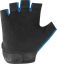 Die Handschuhe Performance Junior Kurzfinger von Cube, in der Farbe blue (Ansicht der Handinnenfläche)